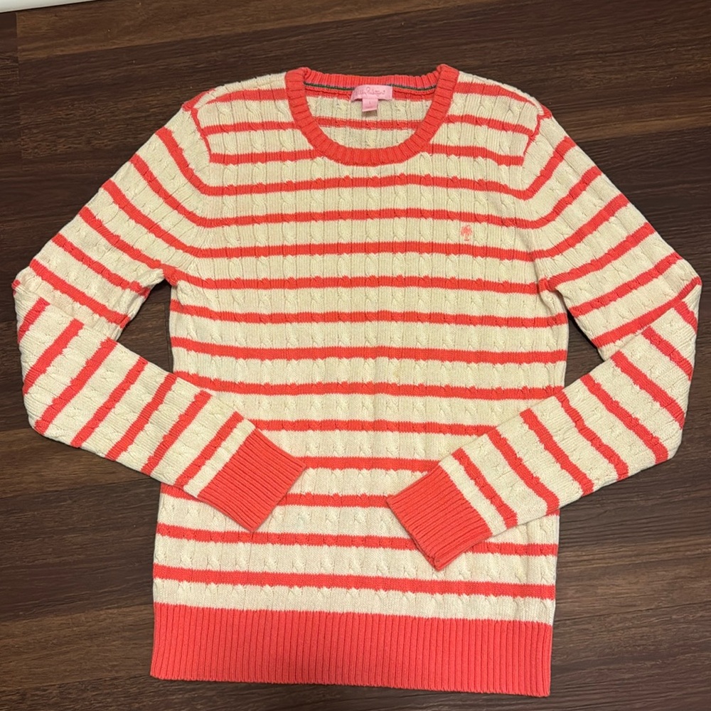 Lily Pulitzer Cable knit sweater